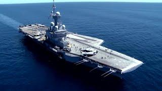 Aircraft carrier The great Charles De Gaulle