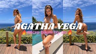 MY 1ST MICRO BIKINI TRY ON HAUL  Agatha Vega ️‍