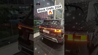 Hyundai Creta 2024 Black Creta Facelift 2024  New Creta Black Colour   Creta DRL View  M2S