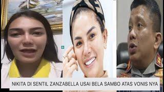 NIKITA DI SENTIL ZANZABELLA USAI BELA SAMBO ATAS VONIS NYA