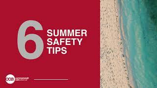 Summer Safety Tips  Commonwealth Care Alliance