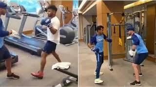 Rishabh pant boxing and chahal fighting