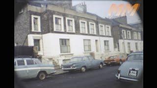 Old streets of London early 1970s old cine film 191