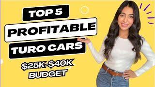 5 Most Profitable Cars On Turo $25k-$40k Budget