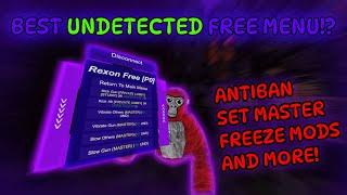 FREE MENU WITH ANTIBAN  Rexon Menu  Most Unique Menu  Und ANTIBAN  Freeze Mods