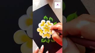 Beautiful Flower stroke by stroke #onestroke #artbideo #artwork #viral