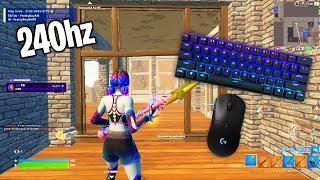 SteelSeries Apex Pro Mini NEW Fortnite Tilted Towers Gameplay ASMR