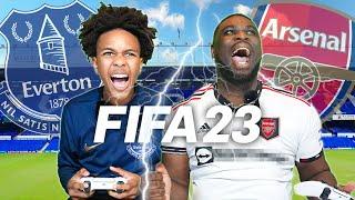 Dad vs Son Everton vs Arsenal PREMIER LEAGUE Prediction FIFA 23 Gameplay MTG GAMING