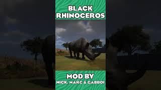Black Rhinoceros  FRONTIER VS. MODDERS  Planet Zoo Arid Animal Pack