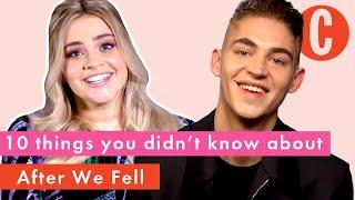 After We Fells Hero Fiennes Tiffin and Josephine Langford reveal filming secrets from set