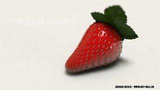 Speedmodelling Strawberry - Cinema 4D