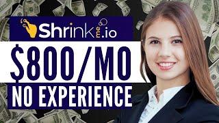 How to Make Money Online with ShrinkMe.io Make Money Online Tutorial