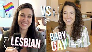 Lesbian Bed Death and Flirting With Women Lesbian vs Baby Gay Ft. @ashgavs