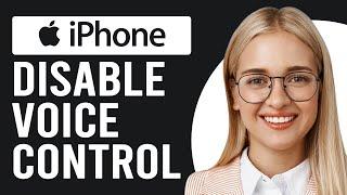 How To Disable Voice Control In iPhone How To Turn Off Voice Control in iPhone