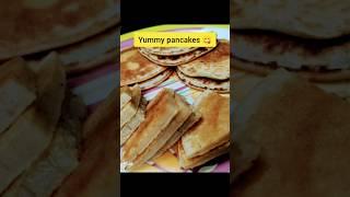 No oil no butter quick recipe Yummy Pancakes  tasty #shortsfeed #recipe #food #sweet #viralshort