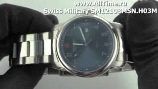 Мужские наручные швейцарские часы Swiss Military SM12108MSN.H03M