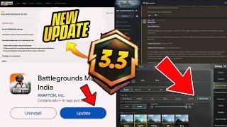 URGENT NOTICEBGMI 3.3.1 NEW UPDATE IS HERE - WHAT NEW CHANGES ??? 120 FPS IN BGMI ??? ParasOfficial