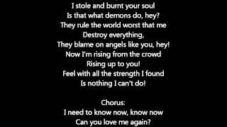 Love me again - John Newman wlyrics