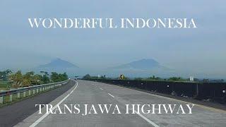 Wonderful Indonesia Part#3  Beautiful view of Trans Java Highway