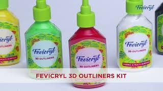 Give 3D effect to your artwork with Fevicryl 3D Outliner