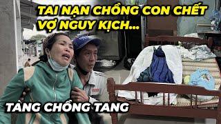 Tang thương…gia đình 3 người gặp tai nạn nghiêm trọng người chồng và con đã mất người vợ nguy kịch