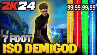 THIS 71 DEMIGOD WILL BREAK NBA 2K24..