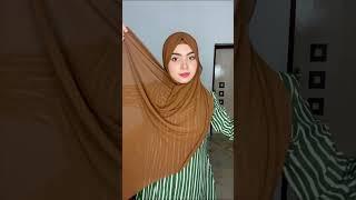 Full coverage hijab style for collegeoffice #hijabstyle #hijabtutorial #hijabfashion #hijabi