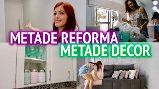 NOVA DECORAÇÃO DA SALA E DA COZINHA #DIARIODAREFORMA22