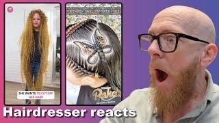 Hairdresser reacts to TIK TOK HAIR FAILS & WINS