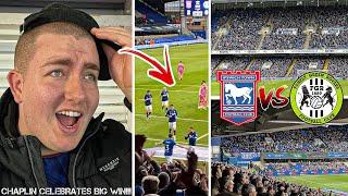 IPSWICH TOWN VS FOREST GREEN ROVERS  4-0  BOBBY ROBSON DAY CHAPLIN BRACE & TOWN WIN BY FOUR