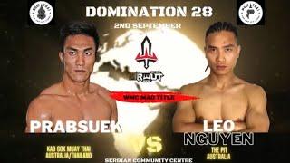 Prabsuek Vs Leo Ngyuen - Domination Muay Thai 28