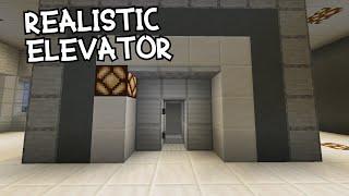 Realistic Multi-floor Elevator  Minecraft 1.16 Java