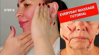 EVERYDAY FACIAL MASSAGE  Anti aging Lymphatic Drainage Massage with lifting effect