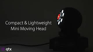 QTX MHS-100G 100W Spot-Wash LED Moving Head with GOBOs