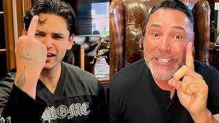 “F*CK YOU” - Ryan Garcia & De La Hoya ROAST Eddie Hearn TOGETHER with EPIC CLAP BACK