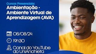 0808 - 19h30 - Ambientação on-line - AVA - Cursos Presenciais - Calouros noturno - 2º sem. 2024