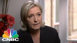 Frances Marine Le Pen Donald Trump Win Shows Power Slipping From Elites Full Interview  CNBC