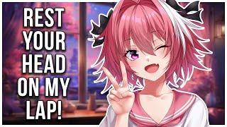 ASMR Roleplay  Astolfo Ear Cleaning & Lap Pillow Service 