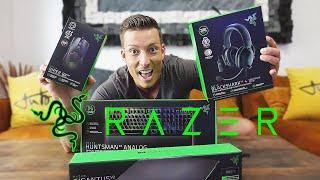 XXL RAZER Gaming Setup UNBOXING + Mega Verlosung  TuTo