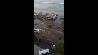 Tsunami Palu Sulawesi Tengah Indonesia