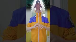 Naruto Hand Seals Anime music trend in real life #trending #anime #funny