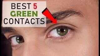 TOP 5 Green Contact Lenses  Fonzevil