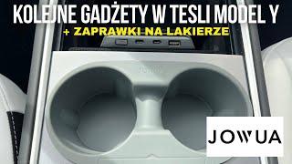 Kolejne gadżety do Tesli robię zaprawki na lakierze