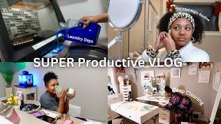 BUSY RESET VLOG Cleaning Laundry Days Levelin up my Night Routine + Karaoke + Tuna Salad Debate