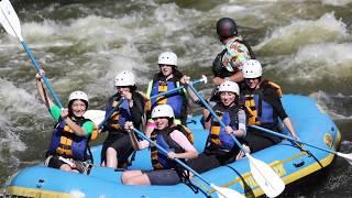 Camp4ever Girls 2018 Day 7 - White Water Rafting Smokey Mountains