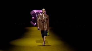 Hannelore Knuts for Prada FW 2022 2023 Milan Fashion Week february 24 2022