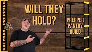 Prepper Pantry Build 2022  Food Storage Ideas