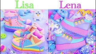 LISA OR LENA Unicorn&ColorsShoes