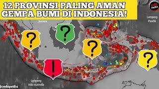 Relatif aman? Inilah 12 Provinsi paling aman dari gempa bumi di Indonesia