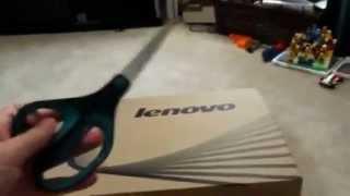Unboxing of the Lenovo Ideapad V570